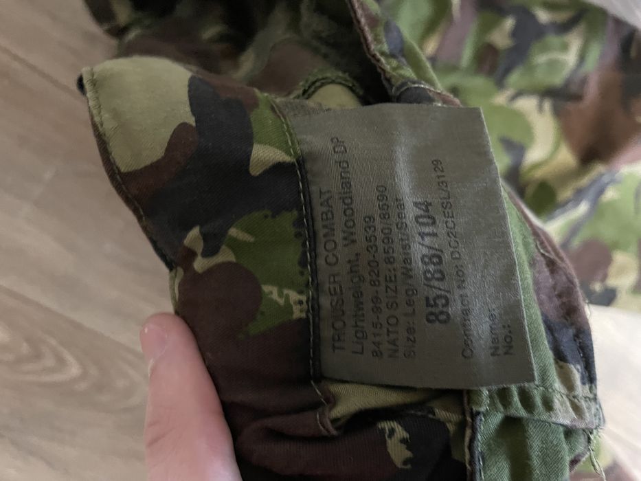 Spodnie british army kontraktowe