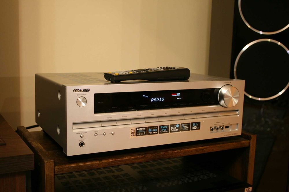 Amplituner Onkyo TX SR 313 USB mp3 wzmacniacz kino domowe