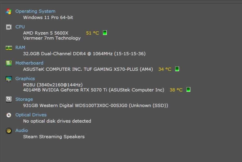 PC. Komputer stacjonarny RTX 5070 Ti, 32 GB DDR4 [ŁÓDZKIE]