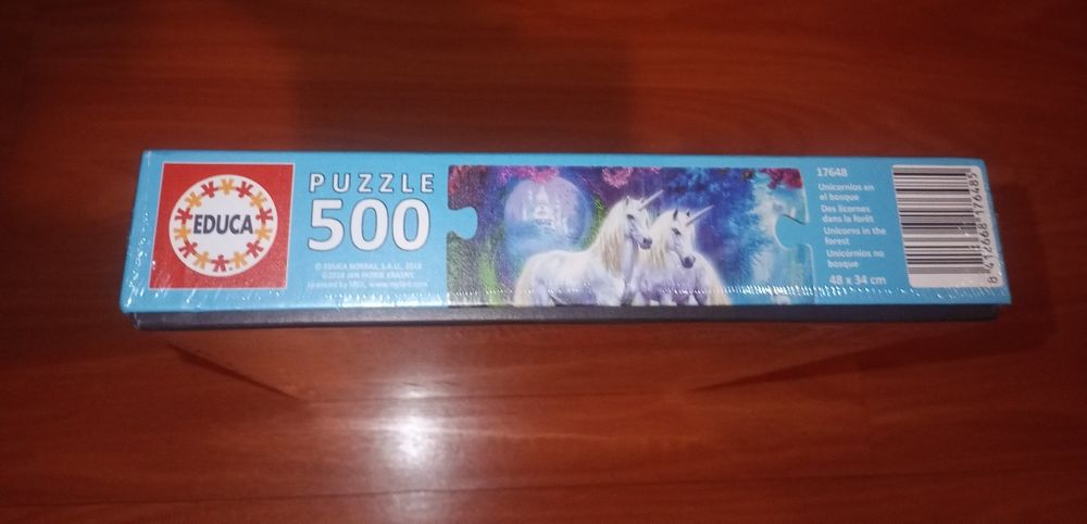 Puzzle Unicórnios na Floresta 500 pçs