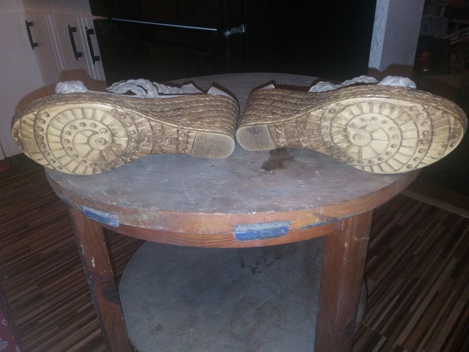 Buty damskie,sandały na koturnie SLSGIRLS