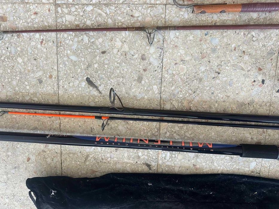 Vendo várias canas de pesca