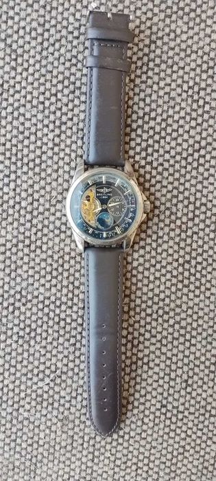 Relógio Automático Estilo Breitling – Design Sofisticado 50,00