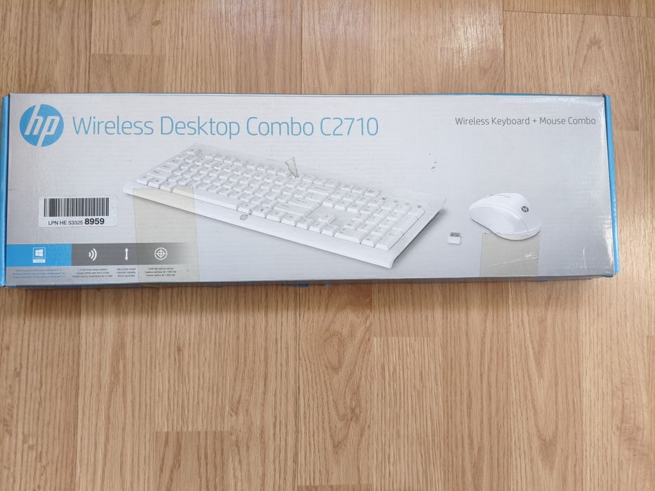 Zestaw HP C2710 Wireless Desktop Combo | BIAŁY | NOWY - Zafoliowany