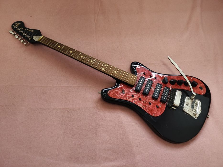 Gitara elektryczna Stella radziecka ZSRR rosyjska