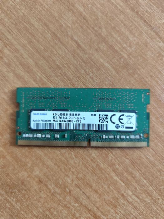Pamięć RAM DDR4 SAMSUNG 8GB 2133MHZ PC4-2133P M471A1K43BB0-CPB
