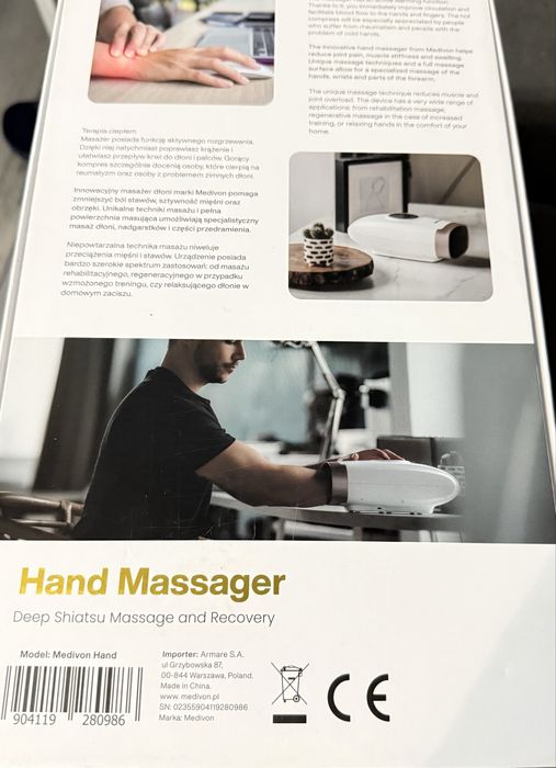 Masażer Nowy Hand Massager