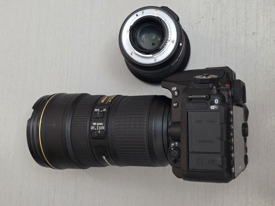 Nikon D7500 Nikkor 24-70mm 2.8 VR I 20mm 2.8