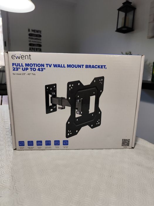 Suporte TV de braço 23/43 polegadas novo