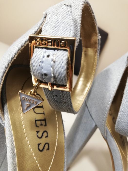 Sandały jeansowe Guess rozmiar 37