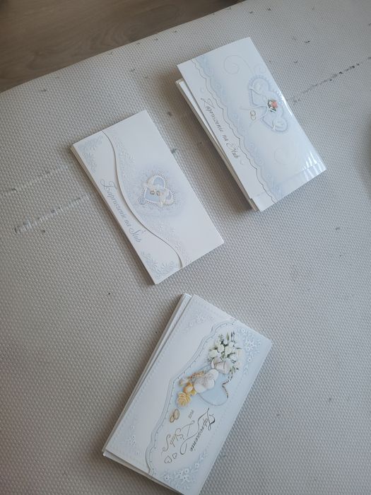 Sprzedam zaproszenia na ślub