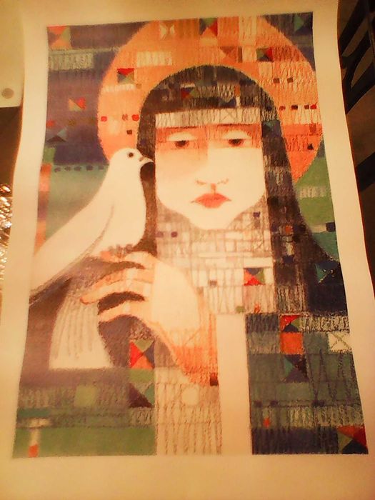 Gravura Santa Joana Princesa