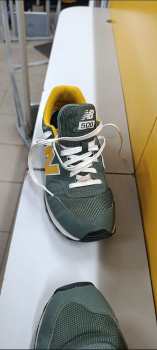 Кросовки new balance yellow green
