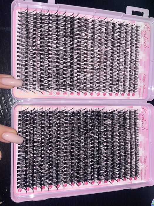 набір пучкових вій книжечка