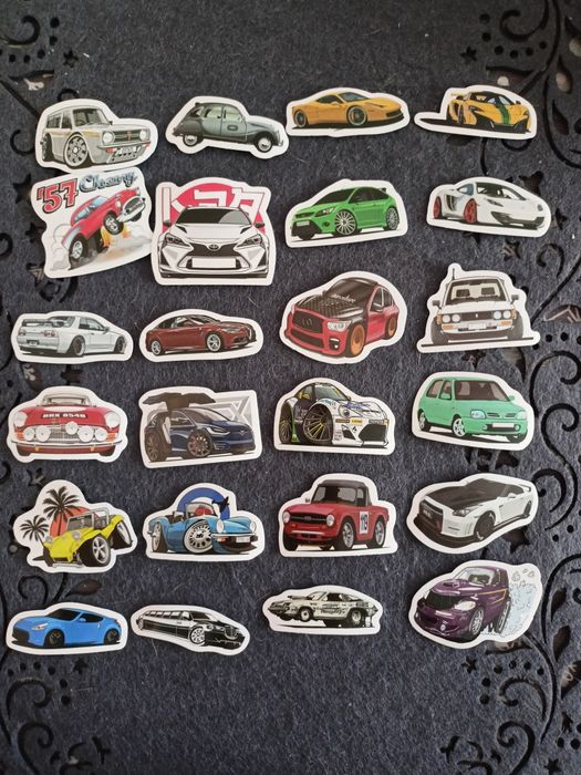 Naklejki samochody, auta