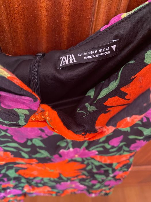 Vestido ZARA Florido M