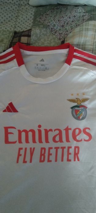 Camisola Benfica branca tam M