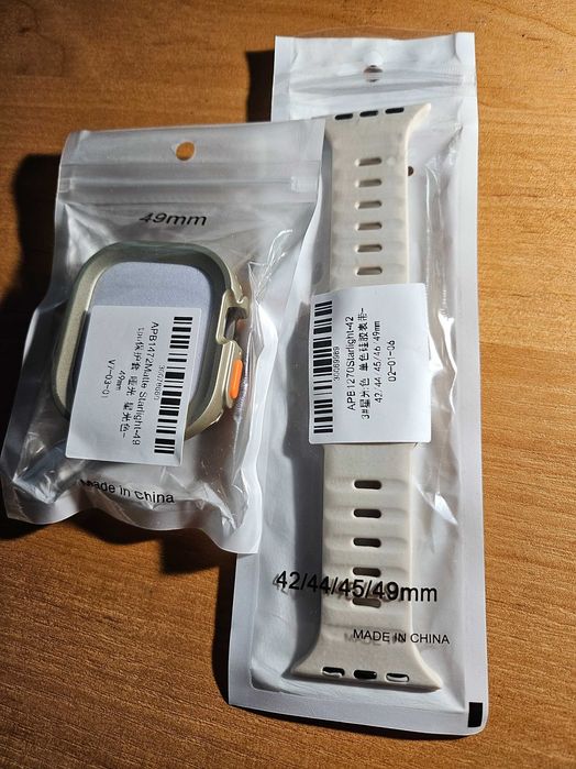etui + pasek silikonowy da apple watch ultra 2