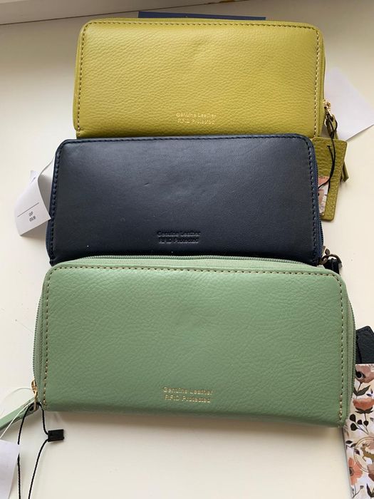 Портмоне женские, кожа