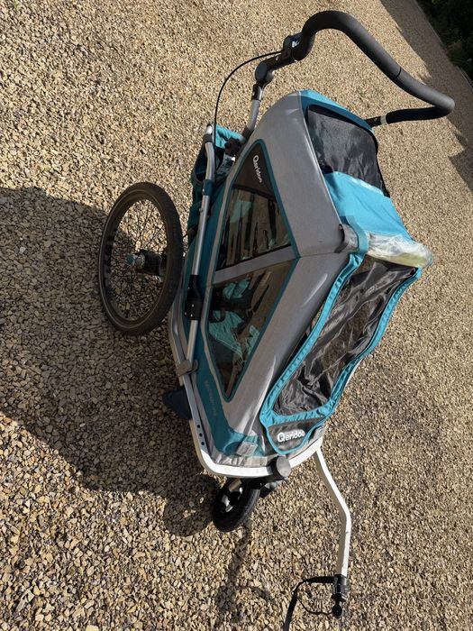 Qeridoo Speedkid 1 – przyczepka rowerowa / wózek / jogger
