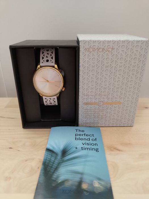 Nowy zegarek Komono Estelle Cutout White Gold