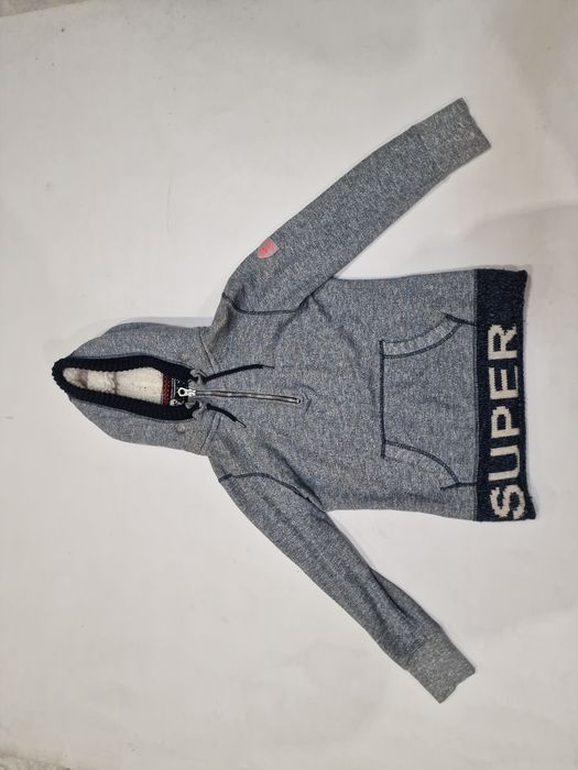 Bluza Superdry ciepła kurtka polarowa roz,S,36,xs,164/170,34