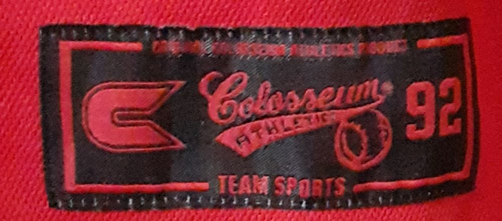 Мужская футболка поло Colosseum Athletics XL красного цвета