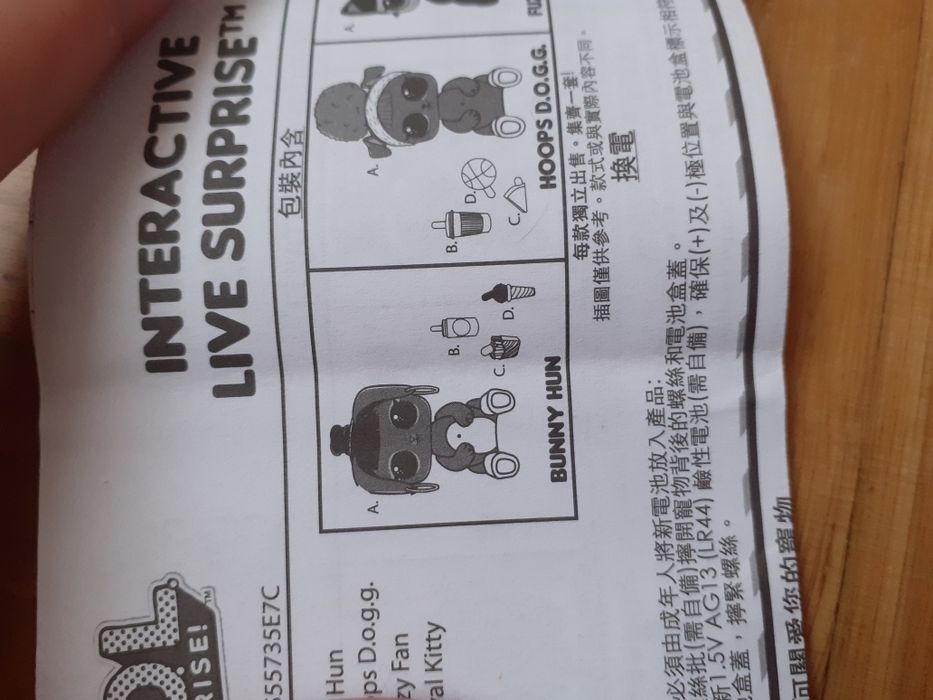 Lol Bunny Hun da coleção LoL Surprise Interactive Live Surprise