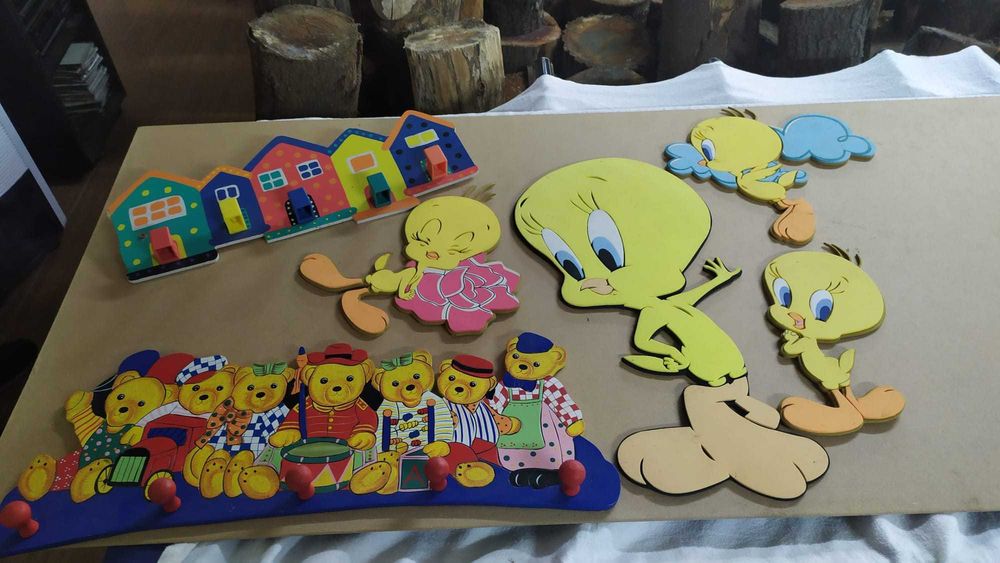 Cabides e Autocolantes da Tweety