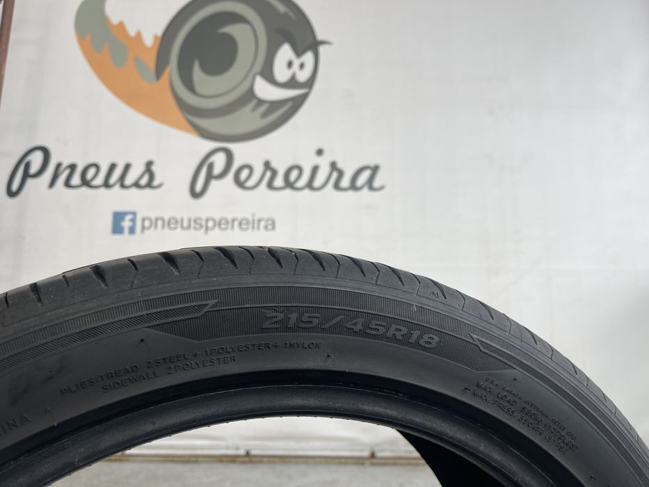 Pneus 215-45r18 Hankook como novos
