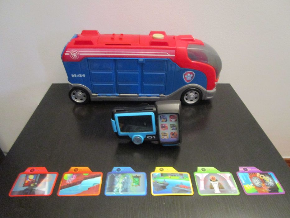 Patrulheiro Mission PAW Original + 3 Carros Patrulha Pata / PAW Patrol