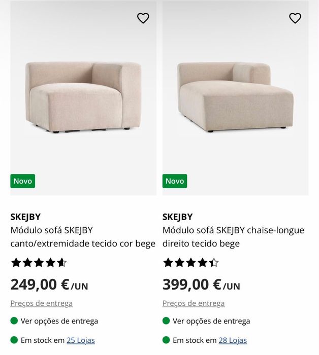 Vendo Sofa Semi novo - Jysk