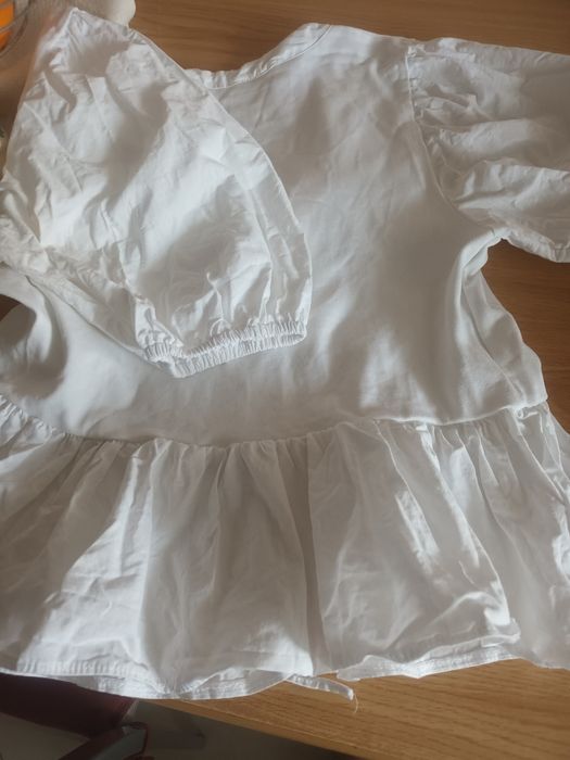 Camisola senhora branca zara