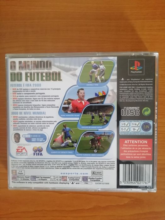 FIFA 2000 EA Sports - Jogos Playstation 1