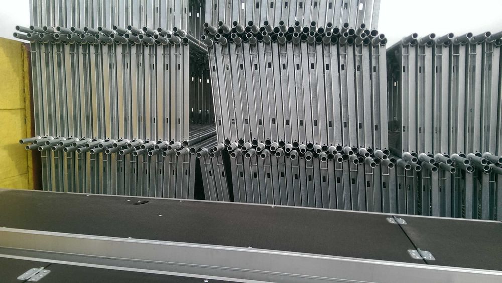 Rusztowanie elewacyjne 155m2 typ Plettac P70 nowe PROMOCJA | Top Producent !