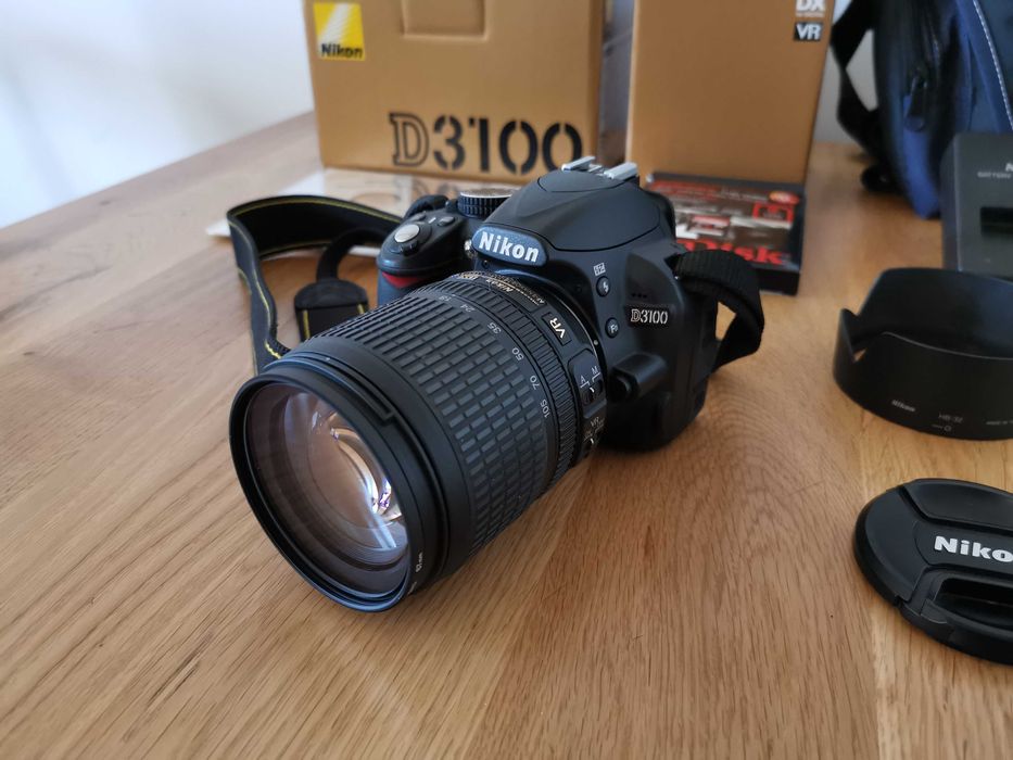 Nikon D3100 + 18-105 VR – gotowy zestaw, idealny na start / prezent