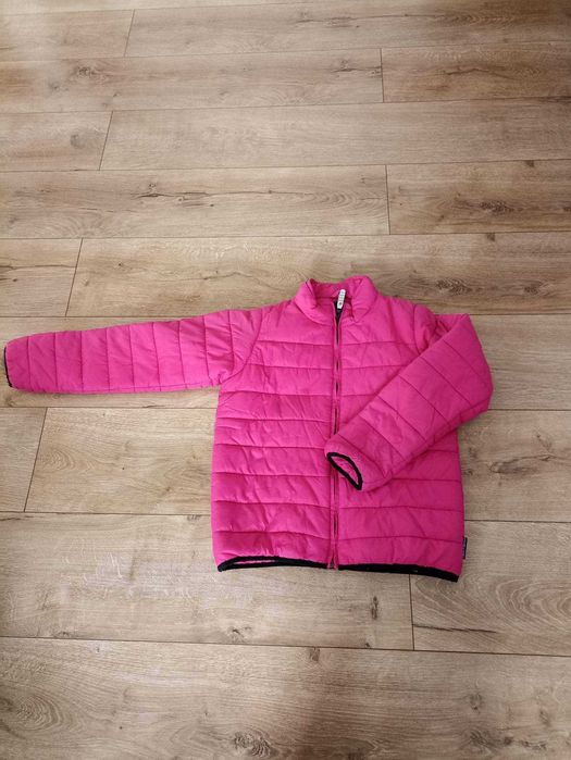 Kurtka przejściowa intensywny róż rozmiar 134.Zadbana POLARN O.PYRET
