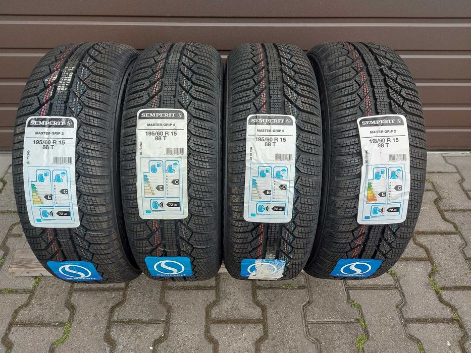 Opony 195/60R15 88T Semperit Master-Grip 2 / Nowe Komplet