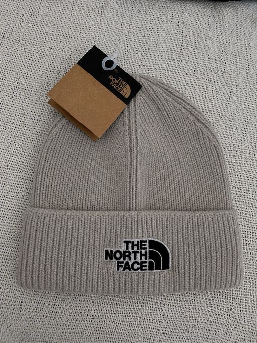 Gorro cinzento canelado The North Face