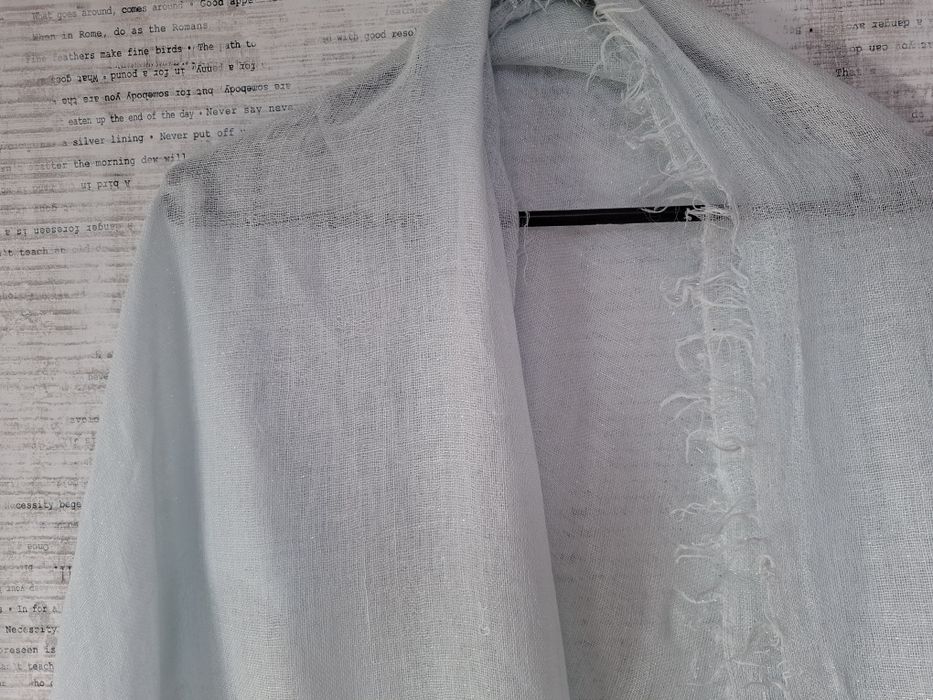 Duża błękitna apaszka Orsay