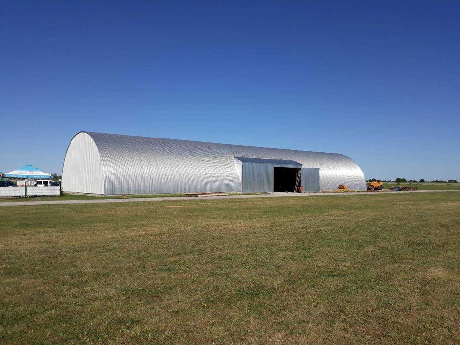 Быстровозводимый Ангар. Арочный каркасник под ключ по Украине