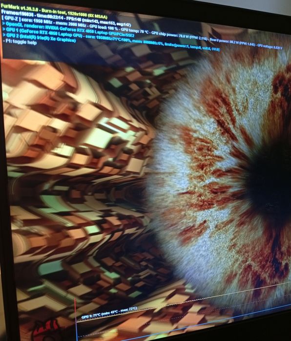 Ноутбук/Hp/Omen/i7/12700H/16 Ram/512 ssd/rtx 4050/6gb/80 tdp/16"/144hz