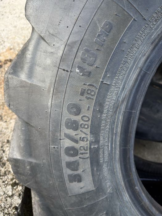 Opony Michelin 340/80-18 (12.5/80-18) – 2 sztuki