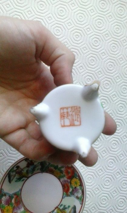 Conjunto de 6x chávenas japonesas com motivo asiático - Impecável