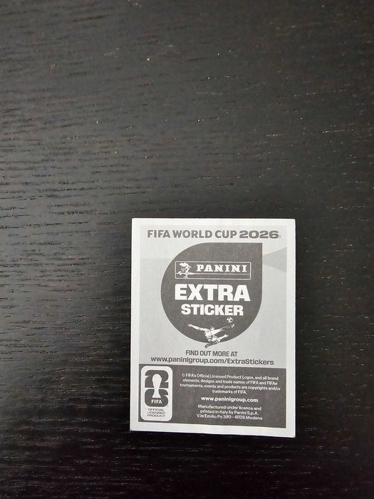 Cromo Mundial 2026 Novo