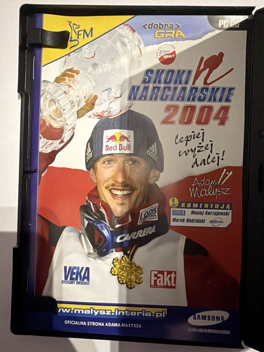Skoki Narciarskie 2004 PL PC stan idealny komplet