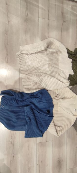 Swetry Sinsay, Cropp, Mohito roz. XS i S