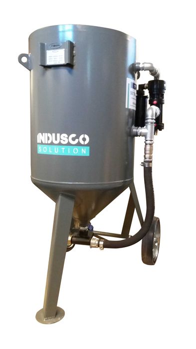 Piaskarka 200l zdalnie sterowana, maszyna do piaskowania