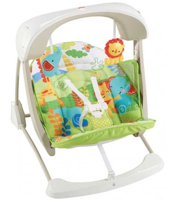 Baloiço e cadeira de descanso Fisher Price