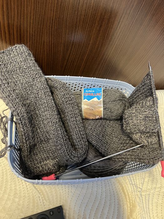 Шкарпетки великих розмірів 43-44;44-45. Шерсть альпаки. Шерсть 100%.